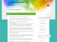 lesbianrainbowworld.wordpress.com Webseite Vorschau