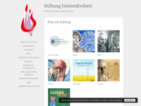 stiftung-geistesfreiheit.com Webseite Vorschau