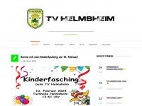 tvhelmsheim.de Webseite Vorschau