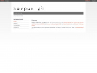 korpus-c4.org Webseite Vorschau