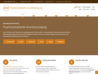 aim-psychosomatik.de Webseite Vorschau