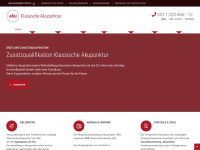 aim-akupunktur.de Webseite Vorschau