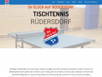 tischtennis-ruedersdorf.de Webseite Vorschau