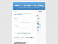rechtsschutzversicherung24.wordpress.com Webseite Vorschau