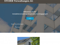 studer-verwaltungen.ch Webseite Vorschau