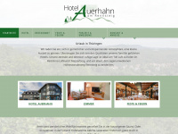 kurhotel-auerhahn.de Webseite Vorschau
