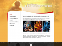 bio-pranotherapie.com Webseite Vorschau