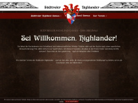 highlandgames.it Webseite Vorschau