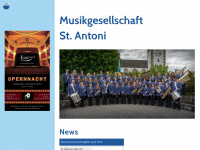 mgsantoni.ch Webseite Vorschau