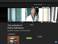pekkasmusic.com Webseite Vorschau