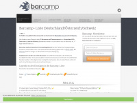 barcamp-liste.de Webseite Vorschau