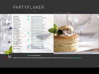 partyplaner.ag Webseite Vorschau