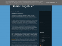 gamer-tagebuch.blogspot.com Webseite Vorschau