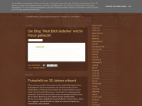wort-bild-gedanke.blogspot.com Webseite Vorschau