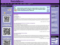 ifeminists.net Webseite Vorschau