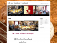 cafe-konditorei-sweetheart.de Webseite Vorschau