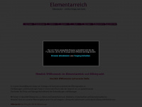 elementarreich.de Webseite Vorschau