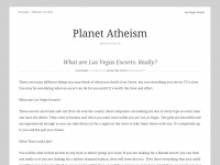 planetatheism.com Webseite Vorschau