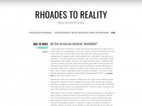 rhoadestoreality.wordpress.com Webseite Vorschau