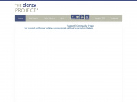 clergyproject.org Webseite Vorschau