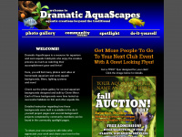 dramaticaquascapes.com Webseite Vorschau