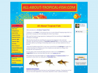 all-about-tropical-fish.com Webseite Vorschau