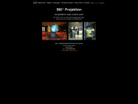 360gradprojektion.com Webseite Vorschau