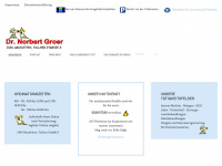 tierarzt-norbert-groer.at Webseite Vorschau