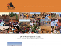 sahara-roots.org Webseite Vorschau