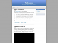webszene.wordpress.com Webseite Vorschau