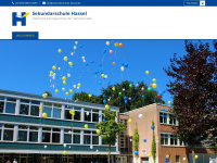 sekundarschule-hassel.de Webseite Vorschau