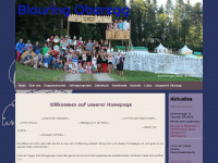 blauringoberegg.ch Webseite Vorschau