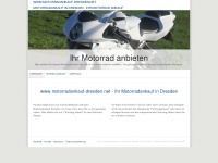 motorradankauf-dresden.net Webseite Vorschau