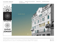 galerie-juenger.at Webseite Vorschau