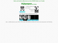 huelsmann.net Webseite Vorschau