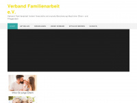 familienarbeit-heute.de Webseite Vorschau