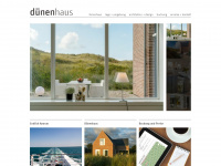 duenenhaus-amrum.de Webseite Vorschau