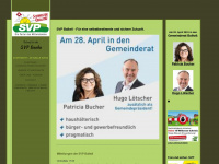 svp-ballwil.ch Webseite Vorschau