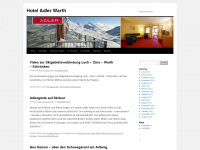 hoteladlerwarth.wordpress.com Webseite Vorschau
