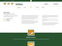 kuesel.info Webseite Vorschau