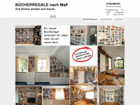 buecherregale-steinberg.de Webseite Vorschau