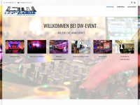 dw-event.com Webseite Vorschau