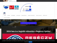 regoptika.hu Webseite Vorschau