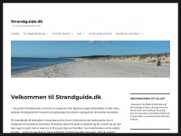strandguide.dk Webseite Vorschau