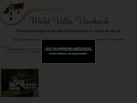 villa-uessbach.de Webseite Vorschau