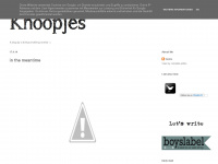 Knoopjes.blogspot.com