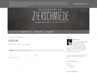 zierschmiede.blogspot.com Webseite Vorschau