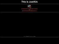 just4us.de Webseite Vorschau