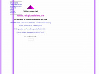 religionslehre.de Webseite Vorschau