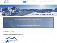 skizunft-stockach.de Webseite Vorschau